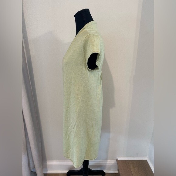 Eileen Fisher Beautiful Long Vest Silk Cashmere Petite Small - Picture 2 of 7
